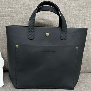 BNNU Smooth Black Mini Snap Crossbody from MB